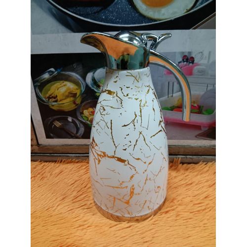 1 Marble Vacuum Flask 2L – Keeps Drinks Hot 12H