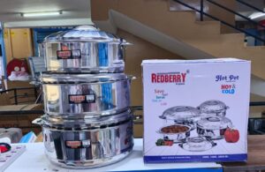 Redberry 3pcs jumbo size hotpot 10l,15l, and 20l