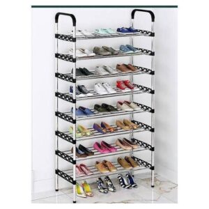TC HEAVY DUTY 8/7 Layer Shoe Rack. Material PP And Stainless Steel